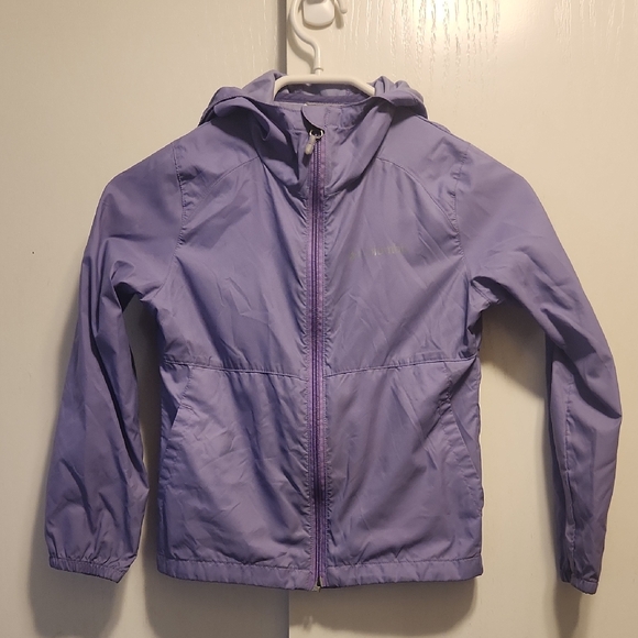Columbia Kids Lavender Raincoat - Picture 1 of 4
